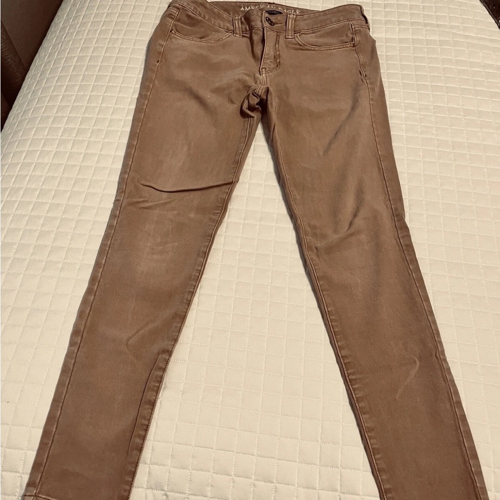 American Eagle Women’s Super Stretch Denim Jeggings Jeans - Sz 6 Reg